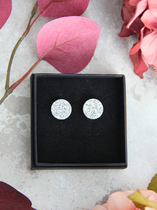 Glitter-nappikorvakorut