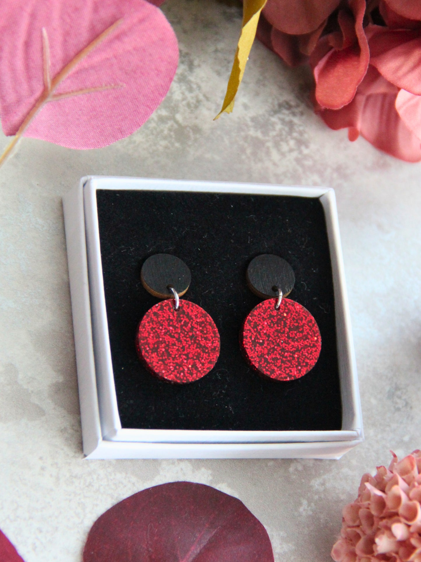 Double Bubble glitter -korvakorut