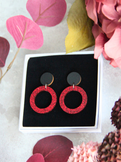 Glitter Rings -korvakorut