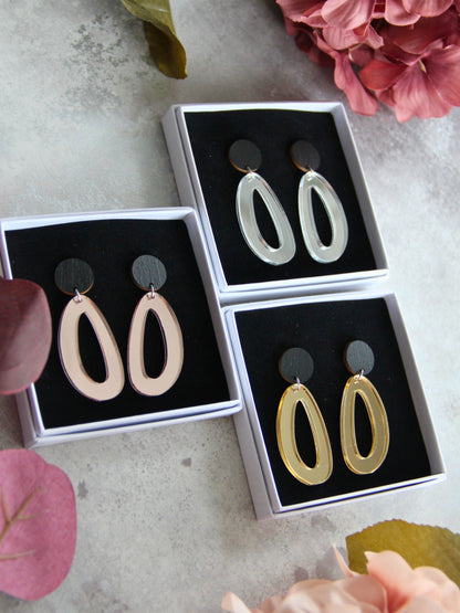 Eleonora -korvakorut peiliakryyli