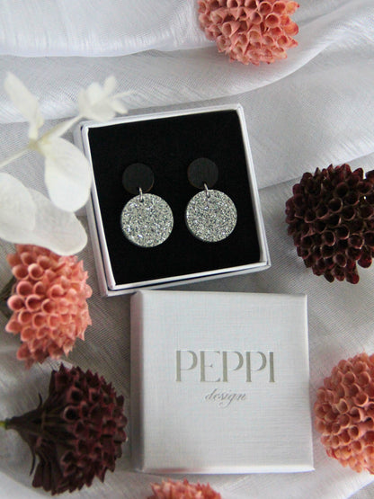 Double Bubble glitter -korvakorut