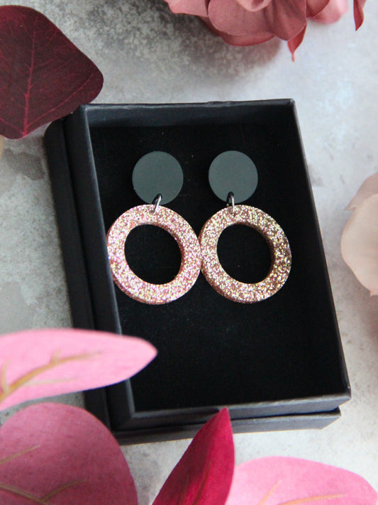 Glitter Rings -korvakorut