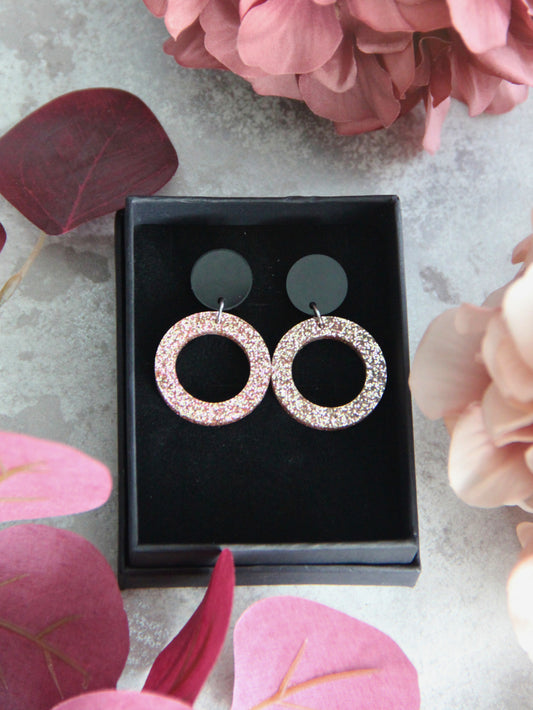 Glitter Rings -korvakorut