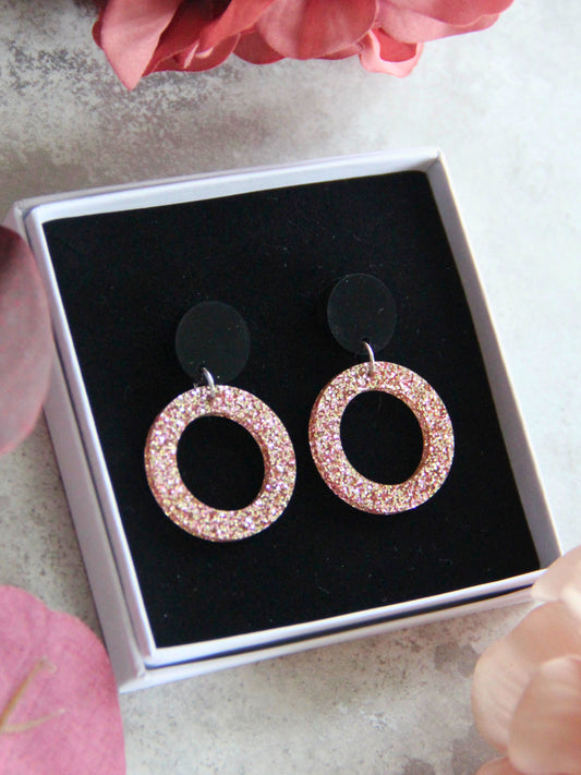 Glitter Rings -korvakorut