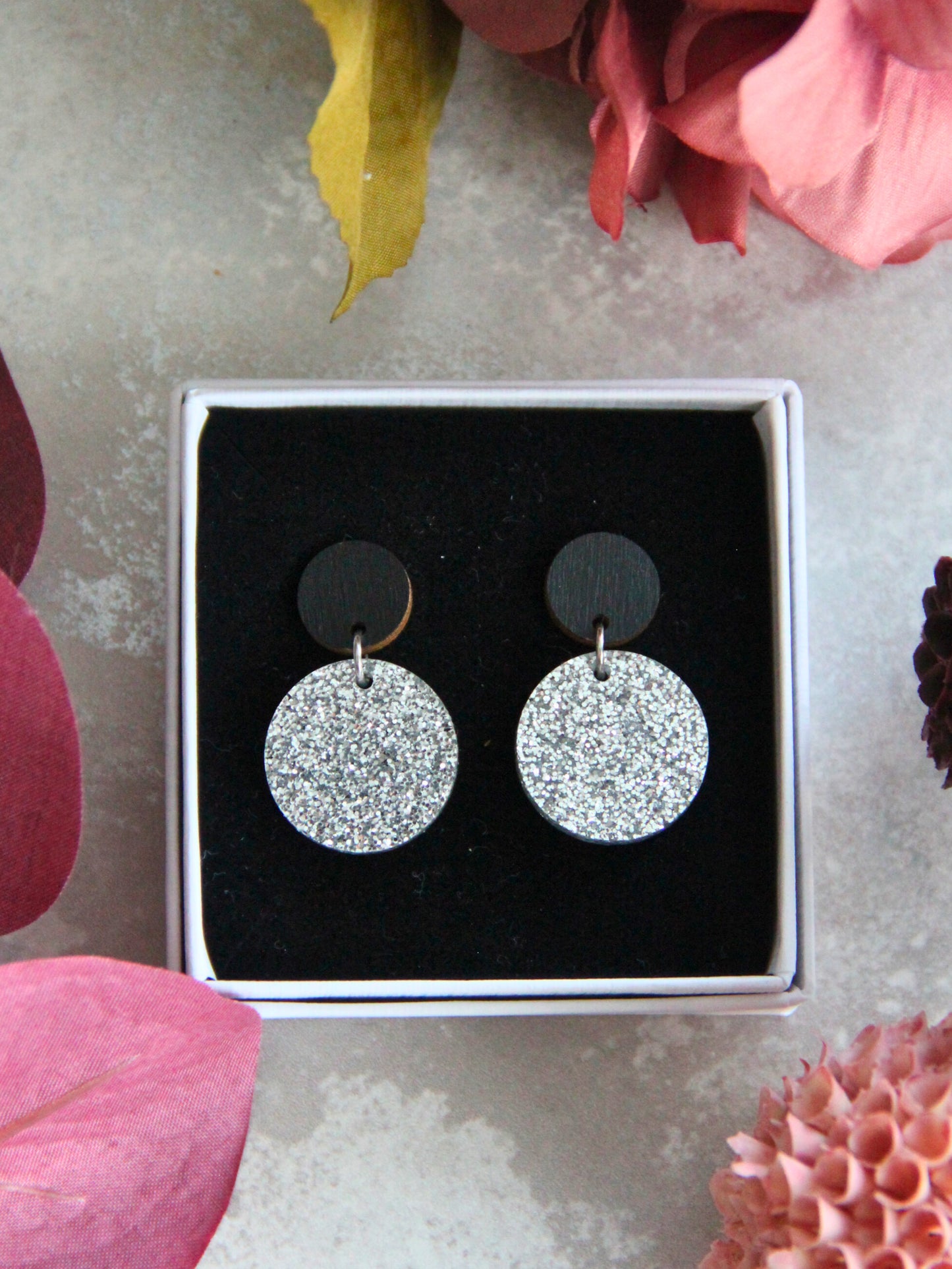 Double Bubble glitter -korvakorut