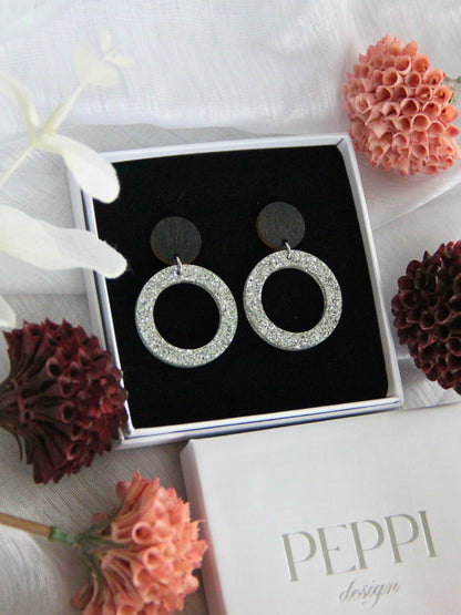 Glitter Rings -korvakorut