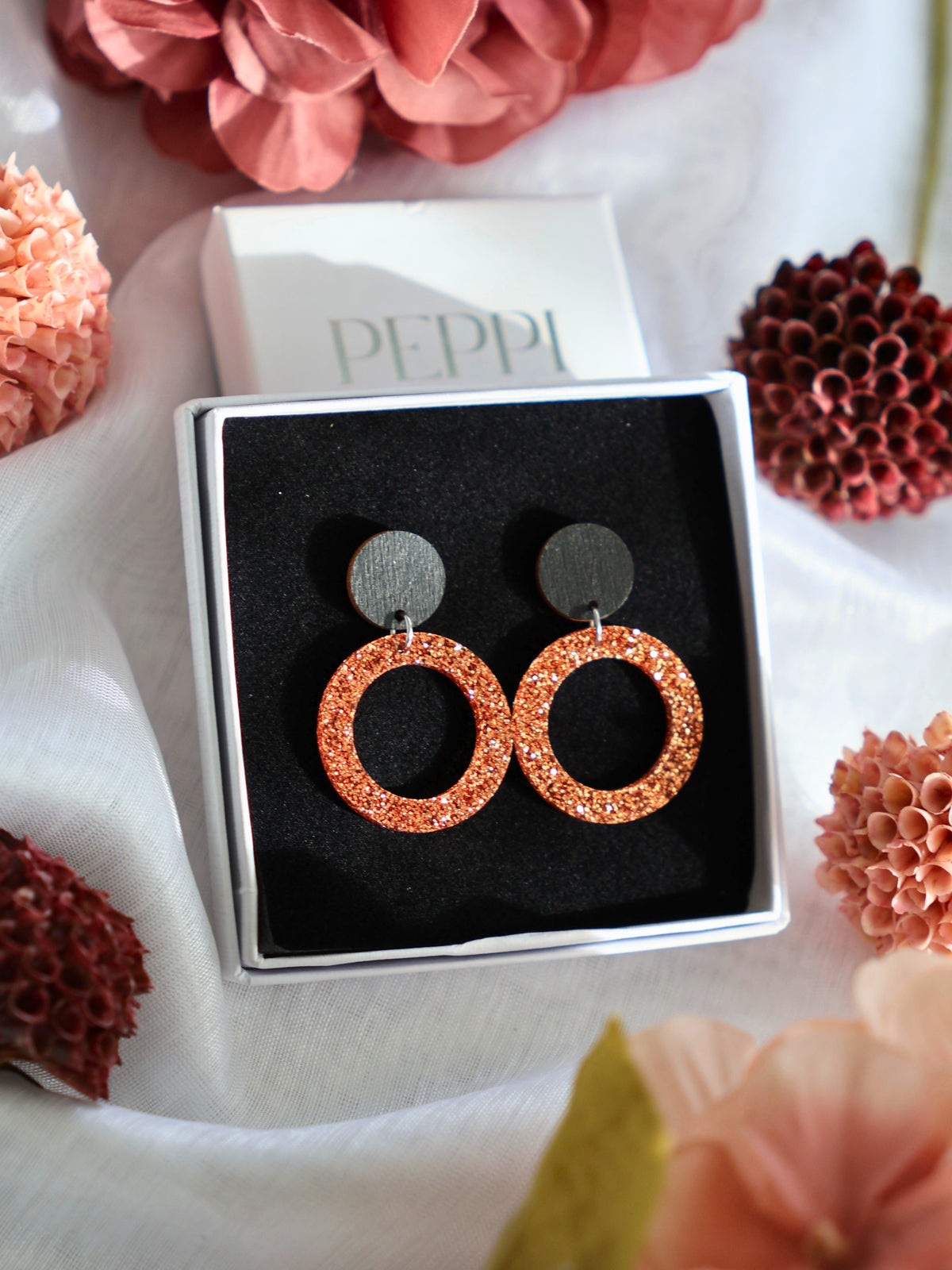 Glitter Rings -korvakorut