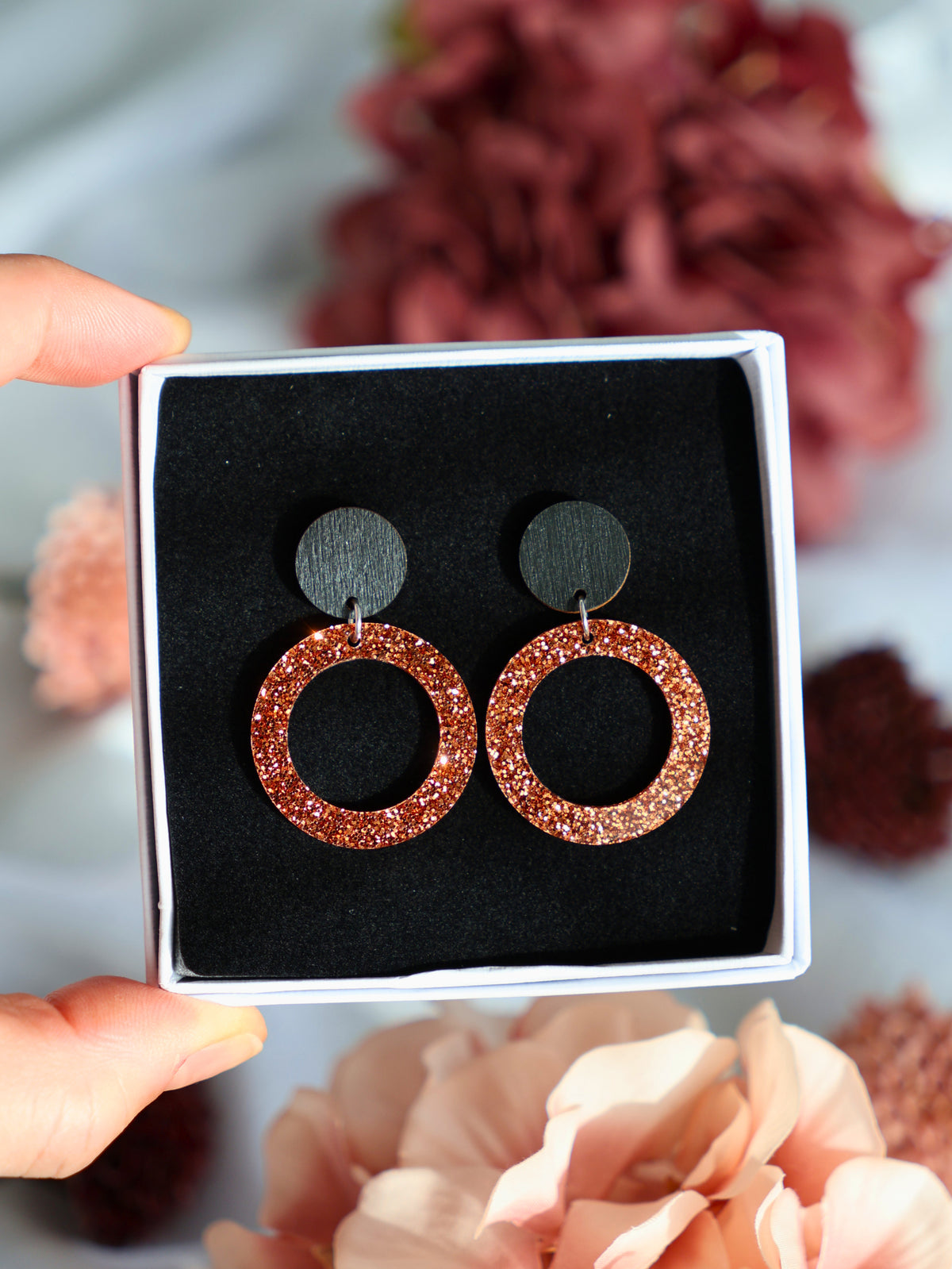 Glitter Rings -korvakorut