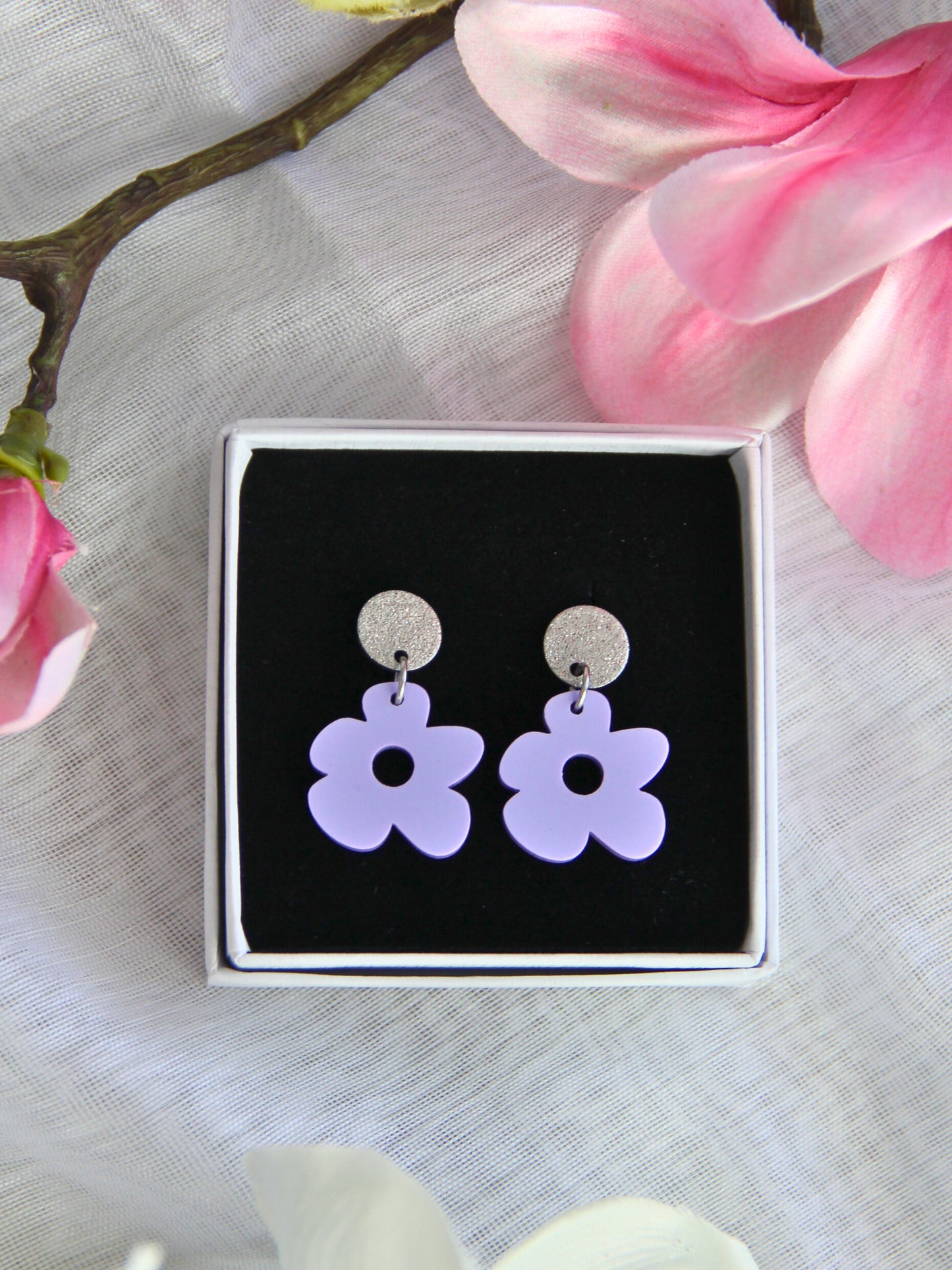 Pihlaja mini -korvakorut pastelli