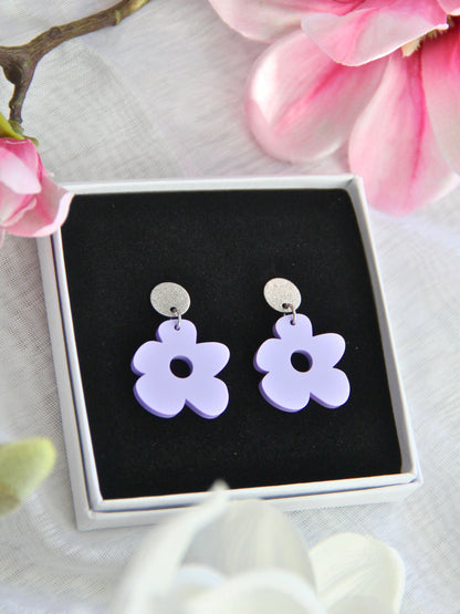 Pihlaja-korvakorut pastelli