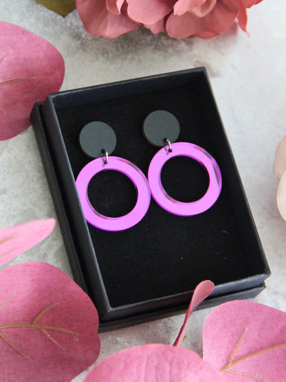 Fabulous Rings -korvakorut peiliakryyli