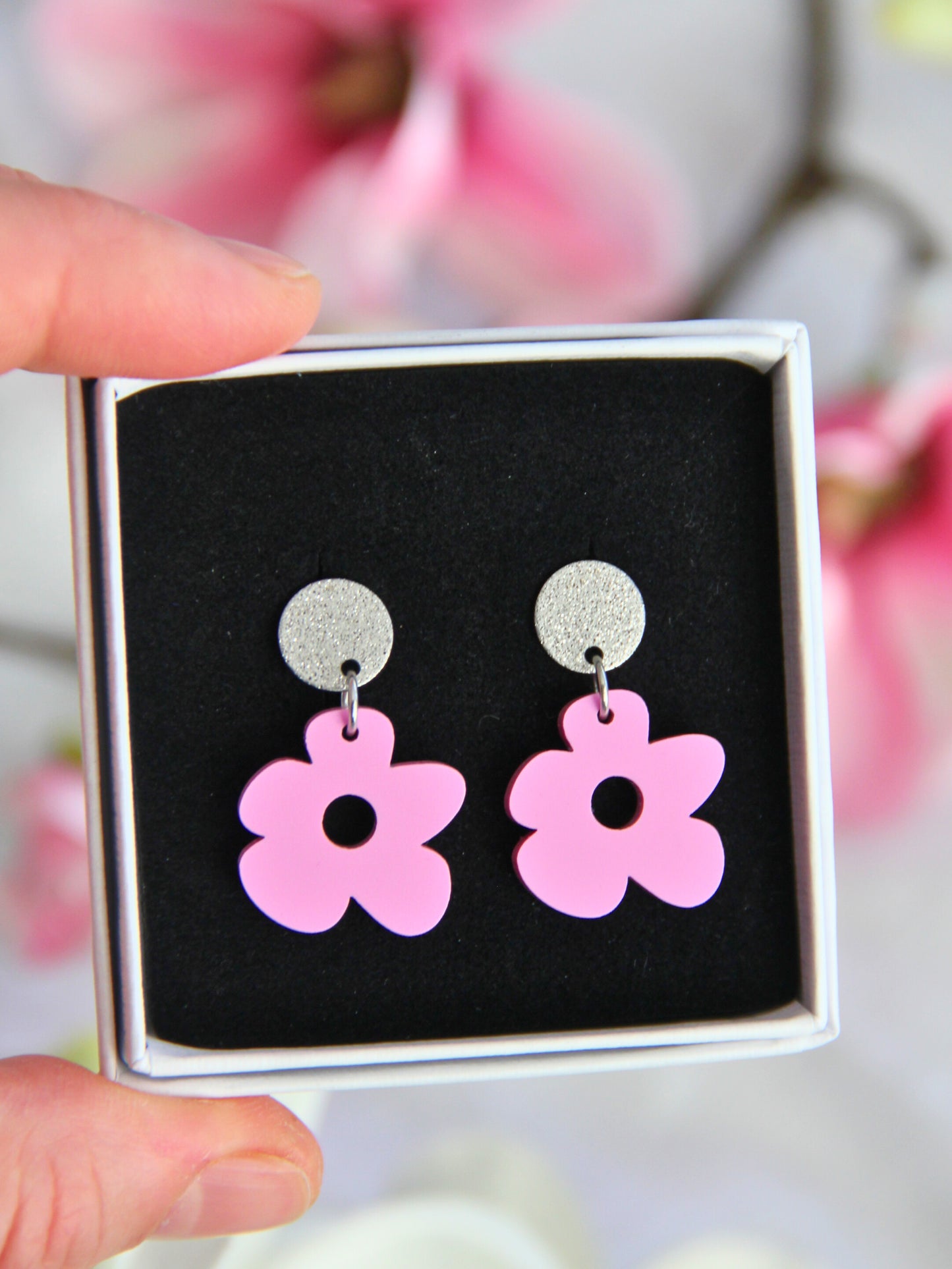 Pihlaja mini -korvakorut pastelli