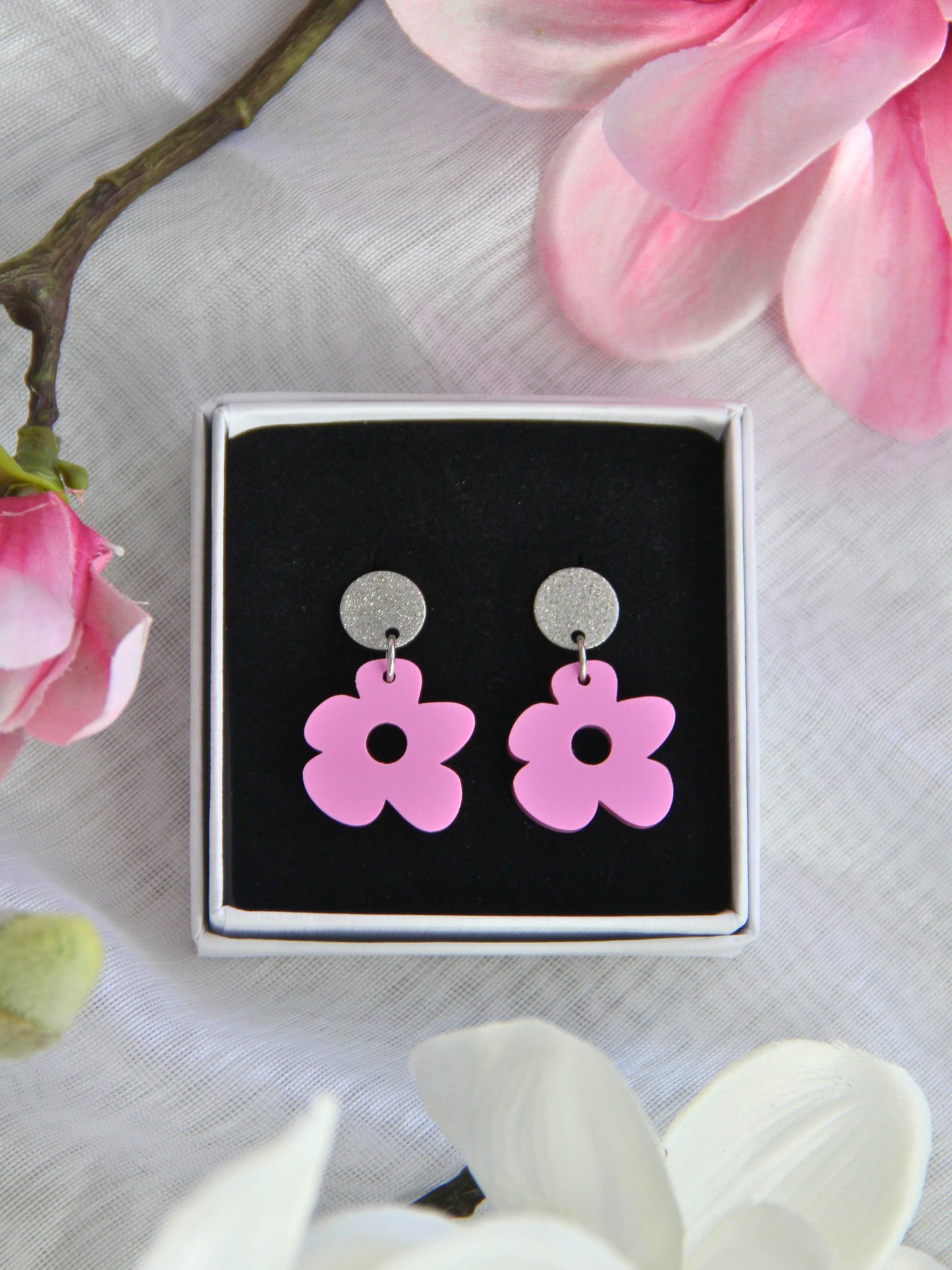 Pihlaja mini -korvakorut pastelli