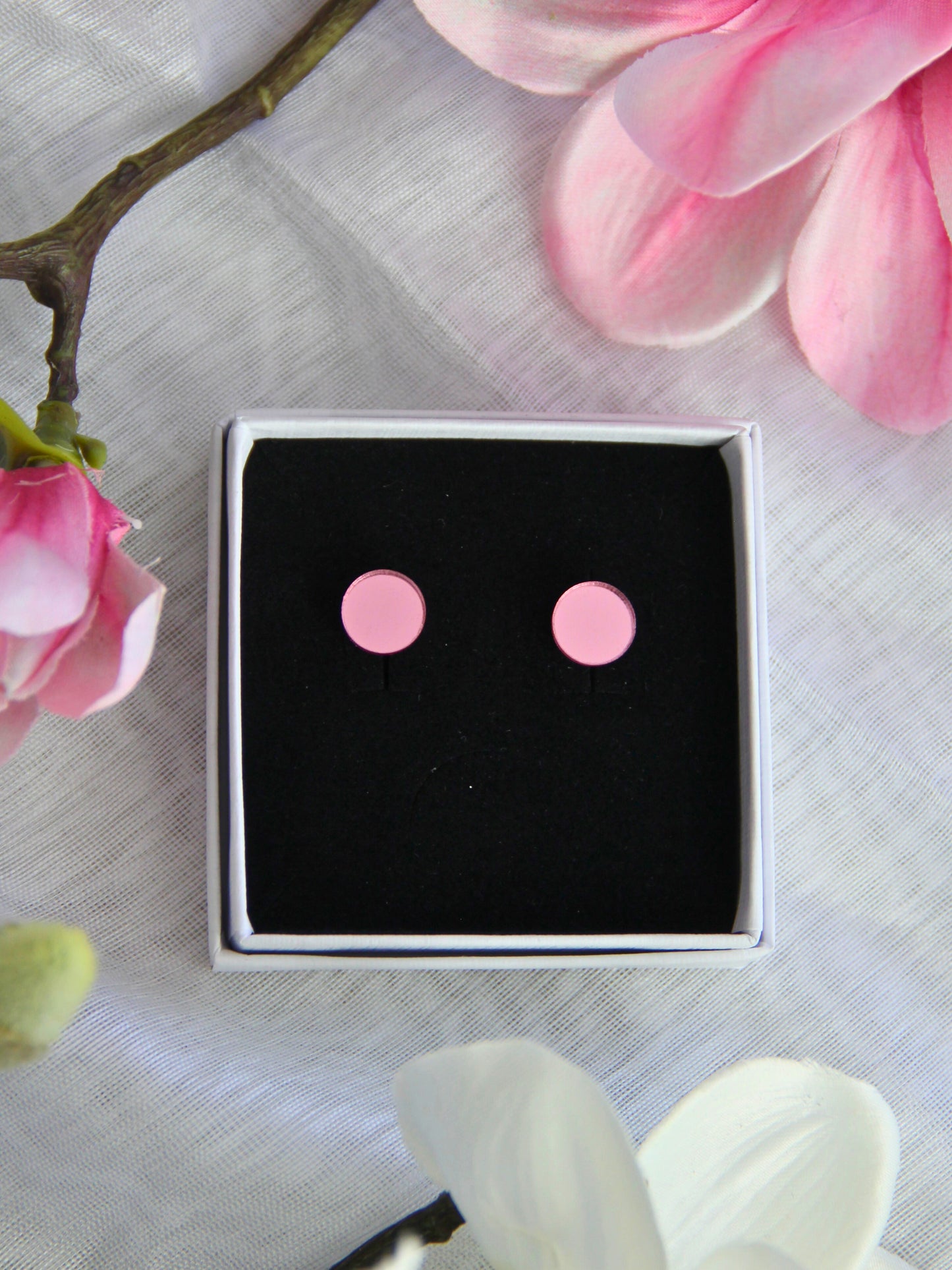 Happy-nappikorvakorut pinkki