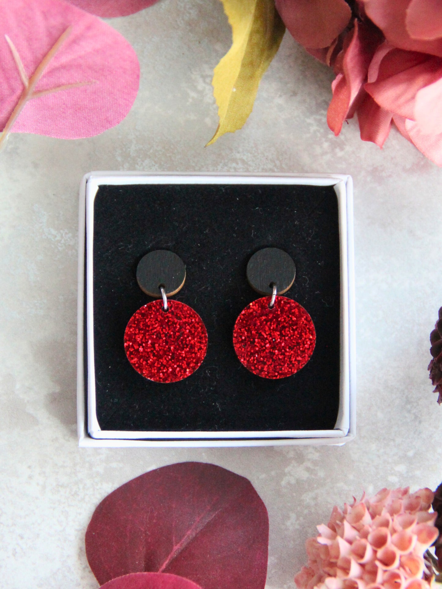 Double Bubble glitter -korvakorut