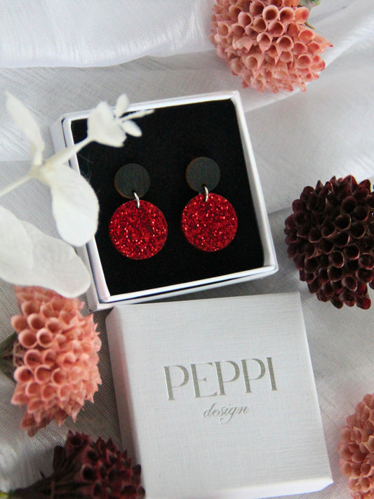 Double Bubble glitter -korvakorut