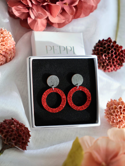Glitter Rings -korvakorut