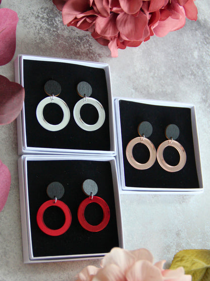 Fabulous Rings -korvakorut peiliakryyli