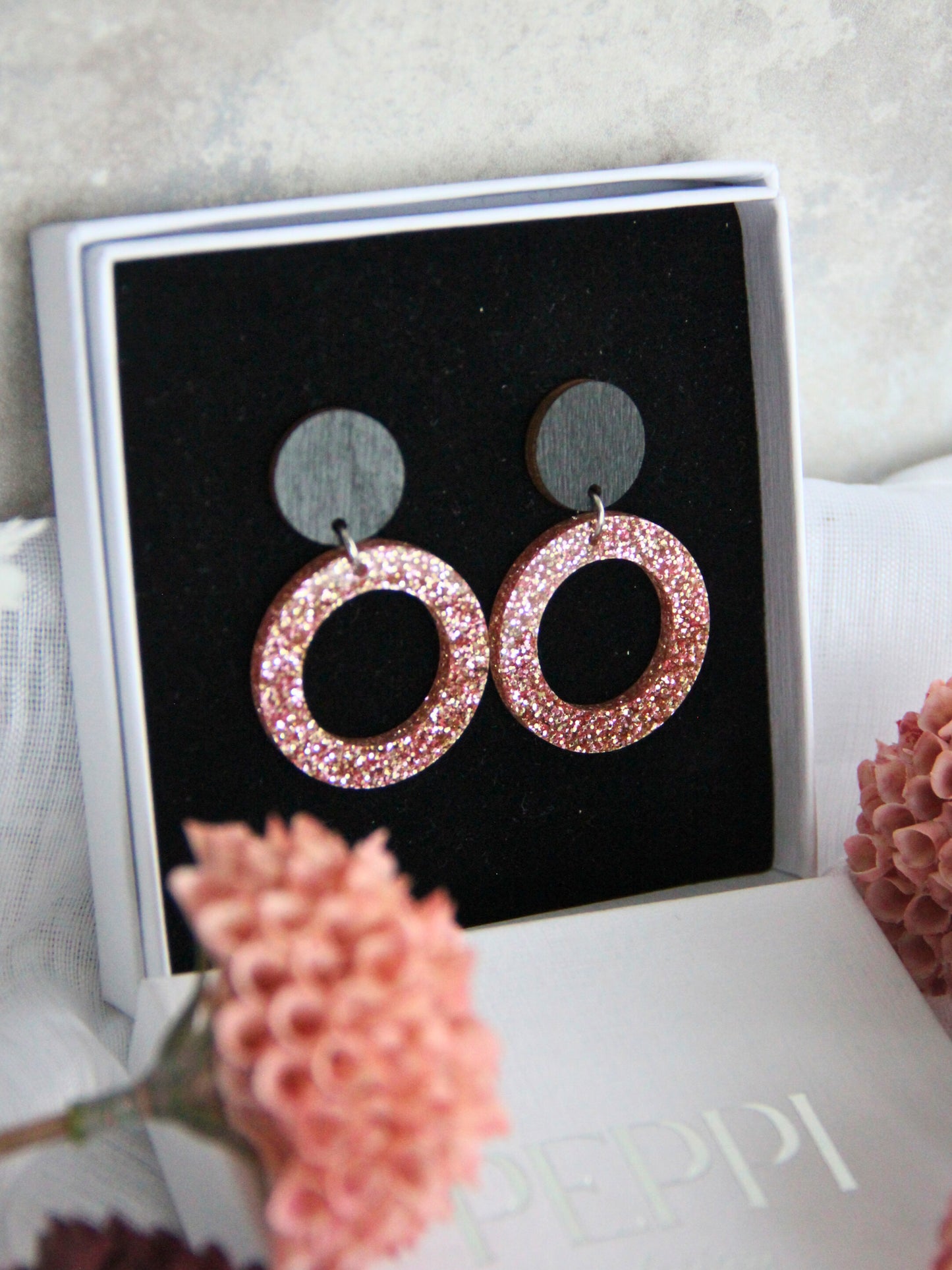 Glitter Rings -korvakorut