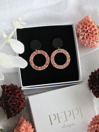 Glitter Rings -korvakorut